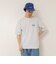 【MAQWEL/マクウェル】ウォッシャブル Maqwel Earth ワイドボディプリントTシャツ