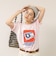 【MAQWEL/マクウェル】ウォッシャブルRADIO Maqwel オープンエンドプリントTシャツ