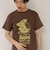 【MAQWEL/マクウェル】ウォッシャブル Maqwel RECORDS オープンエンドプリントTシャツ