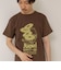 【MAQWEL/マクウェル】ウォッシャブル Maqwel RECORDS オープンエンドプリントTシャツ