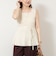 《手洗い可能》【TORRAZZO DONNA/トラッゾドンナ】2way Square Neck Knit ブラウス