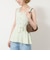 《手洗い可能》【TORRAZZO DONNA/トラッゾドンナ】2way Square Neck Knit ブラウス
