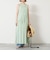 【WALANCE/ワランス】natural dye sheer cotton check gather dress
