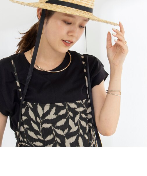 《ノーリーズオリジナル美容Tシャツ》シルクアミノ酸加工オーバーノースリーブ