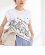《ノーリーズオリジナル美容Tシャツ》シルクアミノ酸加工オーバーノースリーブ