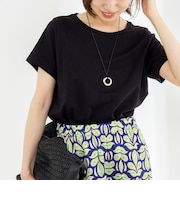 ウォッシャブルシルクアミノ酸加工Ｔシャツ