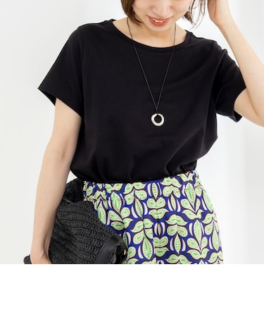 ウォッシャブルシルクアミノ酸加工Ｔシャツ