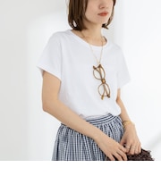 ウォッシャブルシルクアミノ酸加工Ｔシャツ