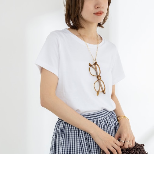 ウォッシャブルシルクアミノ酸加工Ｔシャツ