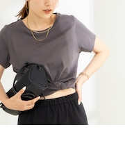 ウォッシャブルシルクアミノ酸加工Ｔシャツ