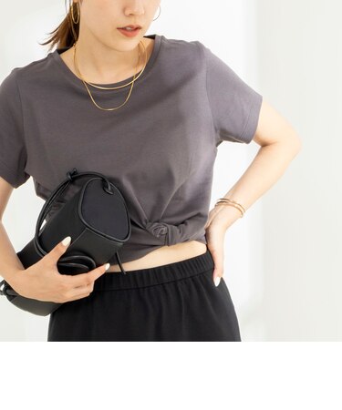 ウォッシャブルシルクアミノ酸加工Ｔシャツ