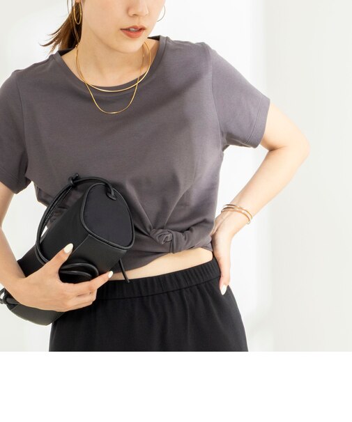 ウォッシャブルシルクアミノ酸加工Ｔシャツ
