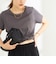 ウォッシャブルシルクアミノ酸加工Ｔシャツ