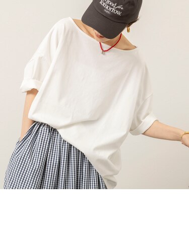 【MAQWEL/マクウェル】ウォッシャブルバックタックオーバーＴ