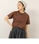 【MAQWEL/マクウェル】ウォッシャブルコンパクトコーマＴシャツ