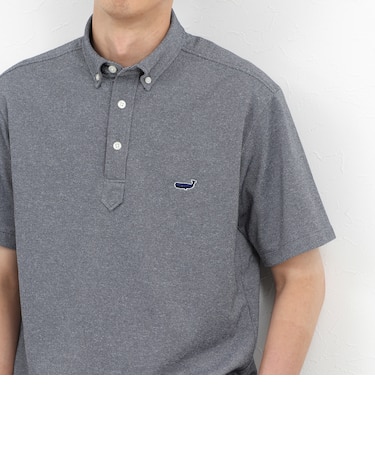 《ビジカジ対応》クジラ Polo ボタンダウンポロシャツ 26SS