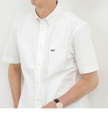 クジラBD S/S サッカー/オックス 半袖シャツ 26SS