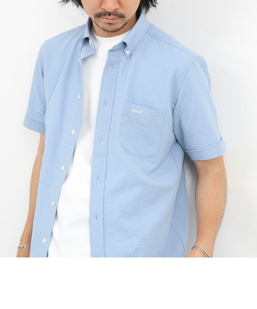 クジラBD S/S サッカー/オックス 半袖シャツ 26SS