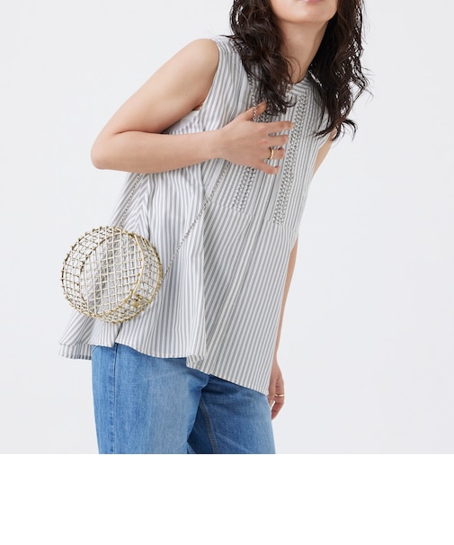【TORRAZZO DONNA/トラッゾドンナ】A-line Silhouette blouse