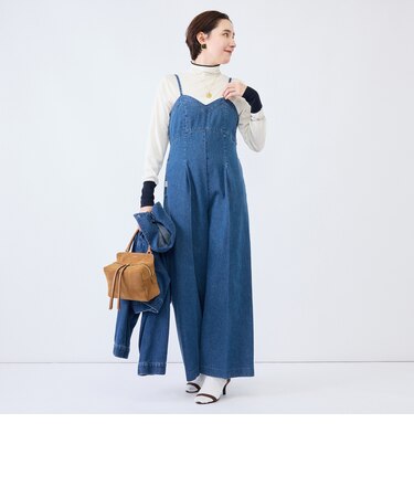 【RM denim】デニムオールインワン