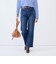 《5サイズ展開》【RM denim】センタープレス裾デザインデニム