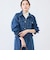 【RM denim】バックひねりデザインショート丈Gジャン