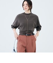 ノースリーブハイネック＋ポンチョセット