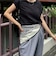 【AENEIS/エイネス】MINIMAL ILLUSION SILK SCARF & SHAWL