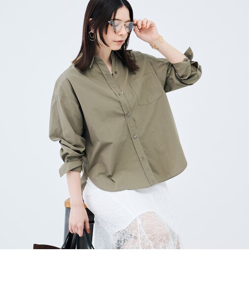 ウォッシャブルタイプライター2WAYシャツ