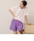 【MAQWEL/マクウェル】RoomWear Tshirts+Shorts
