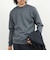 《ビジカジ対応》シルケットスムース クルーネック ドレスロンT 26AW