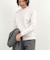 《ビジカジ対応》シルケットスムース クルーネック ドレスロンT 26AW