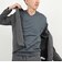 《ビジカジ対応》シルケットスムース Vネック ドレスロンT 26AW