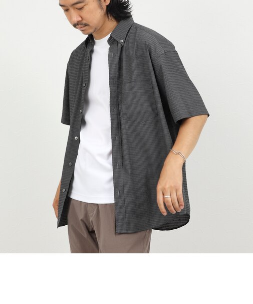 《一部セットアップ対応》DotAir ドットエアー半袖B.D. ボタンダウンシャツ 通気性/UVカット 26SS