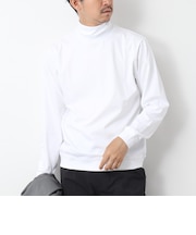 《ビジカジ対応》シルケットスムース タートルネック ドレスロンT 26AW