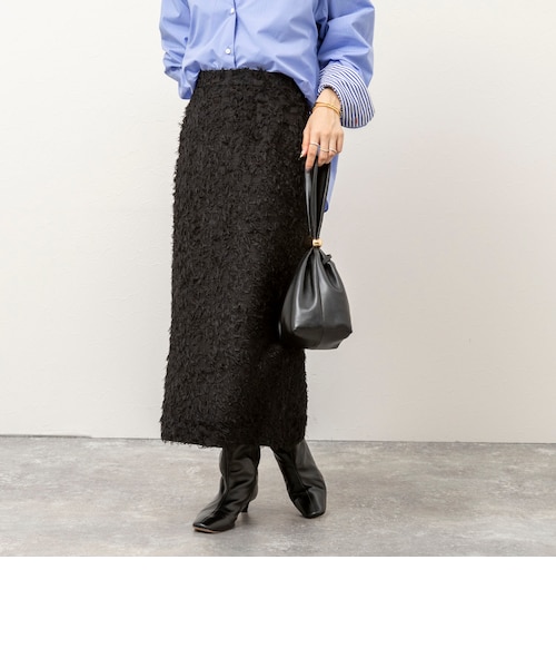 ウォッシャブルカットジャガードタイトスカート｜ノーリーズの通販
