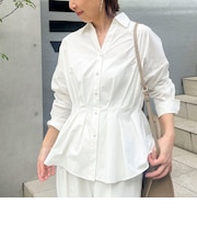 【WEB限定カラー】ストレッチタフタスキッパータックシャツ