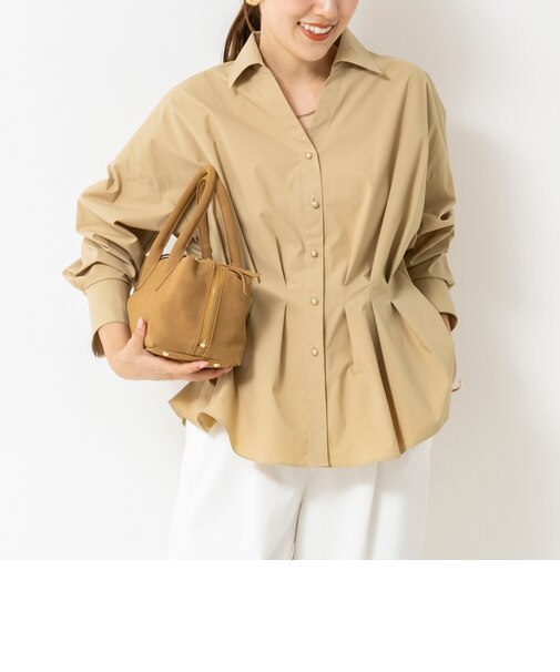 【WEB＆一部店舗限定カラー】【GOODS BUYER 石田別注カラー】ストレッチタフタスキッパータックシャツ