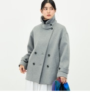 【一部WEB限カラー】ウールカシミヤダブルブレストコート