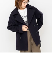 【一部WEB限カラー】ウールカシミヤダブルブレストコート