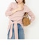 【 SHOP PRESS二見別注カラー】レイヤードピース付きVネックプルオーバー