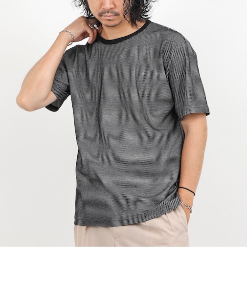 【BECシリーズ】立体ボーダーTシャツ