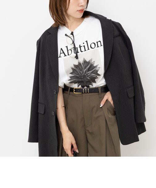 【一部WEB限定色アイテム】【karl blossfeldt】プラントフォトTシャツ