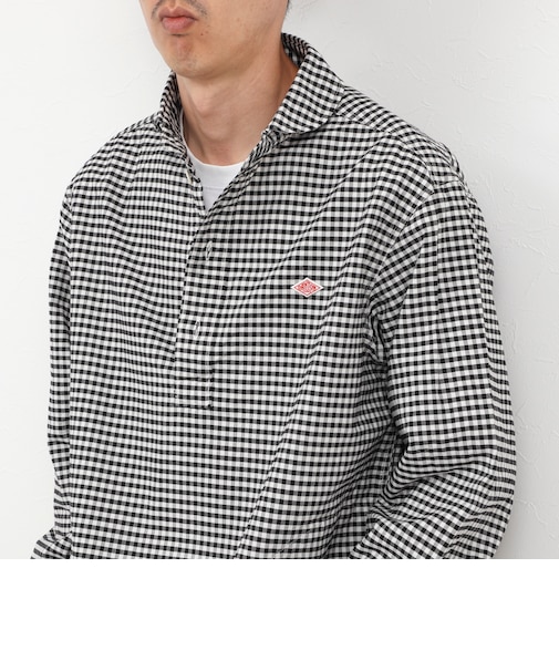 【DANTON/ダントン】ROUND COLLAR P/O SHIRT（DT-B0282 OXP）