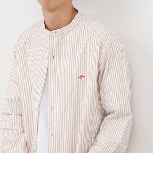 【DANTON/ダントン】BAND COLLAR SHIRT（DT-B0280 OXP）