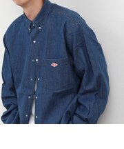 【DANTON/ダントン】DOT BUTTON B.D. SHIRT（DT-B0293 DUG）