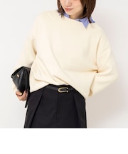 【WEB限定】ウォッシャブルダブルジップ2WAYニット