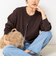 【WEB限定】ウォッシャブルダブルジップ2WAYニット