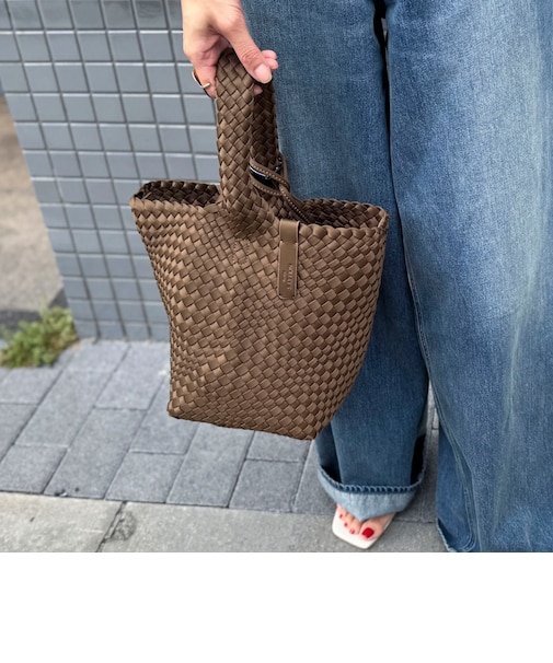 メッシュ2wayワンハンドルバッグ