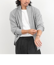 ウールカシミヤ スタンドジップニット 26AW